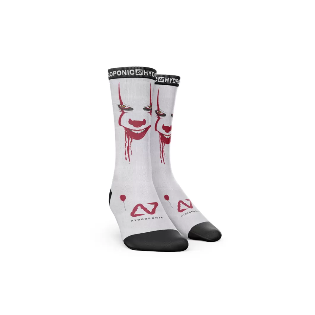 Hydroponic Calcetines>Calcetines FLAGSHIP Clown White