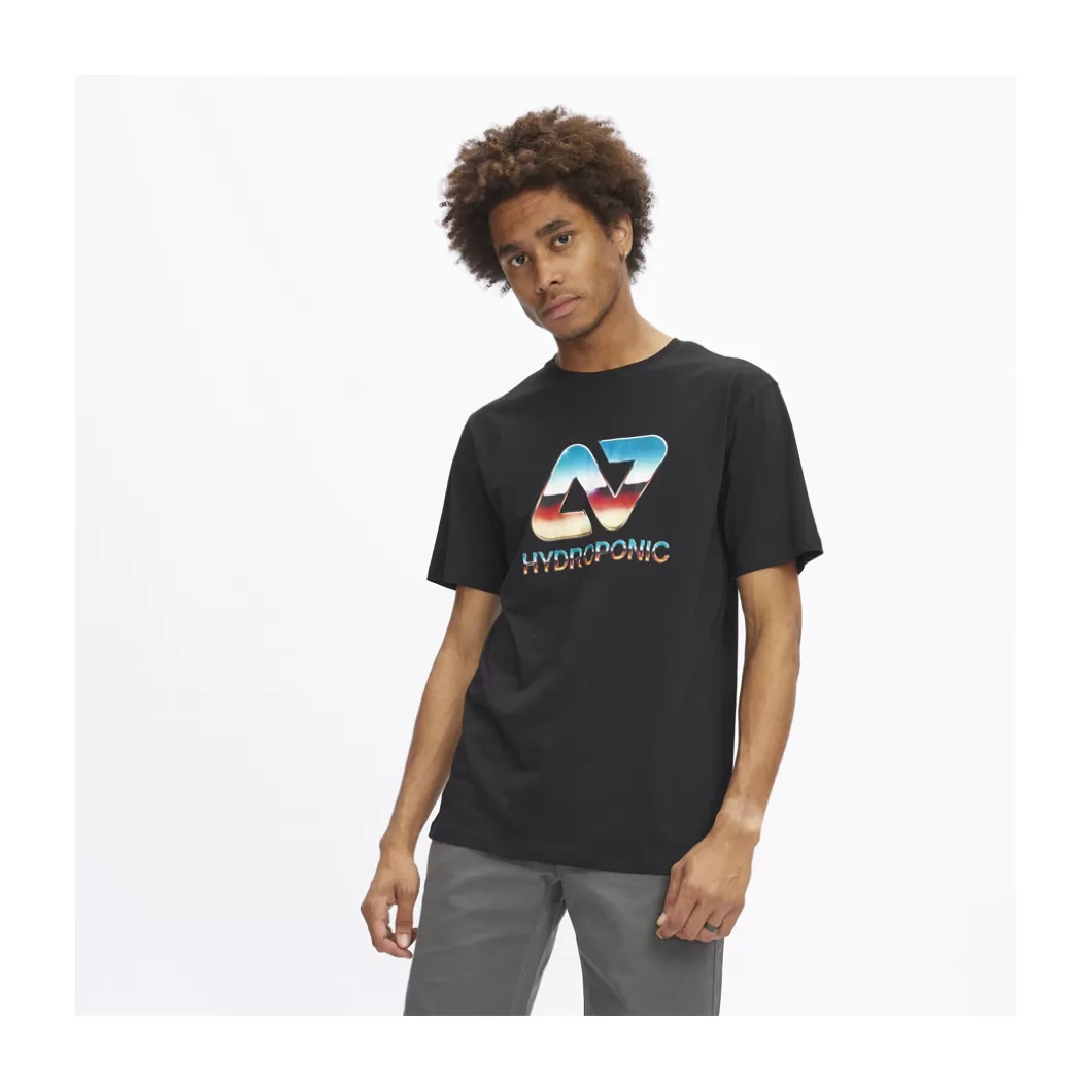 Hydroponic Camisetas>Camiseta CHROME Black
