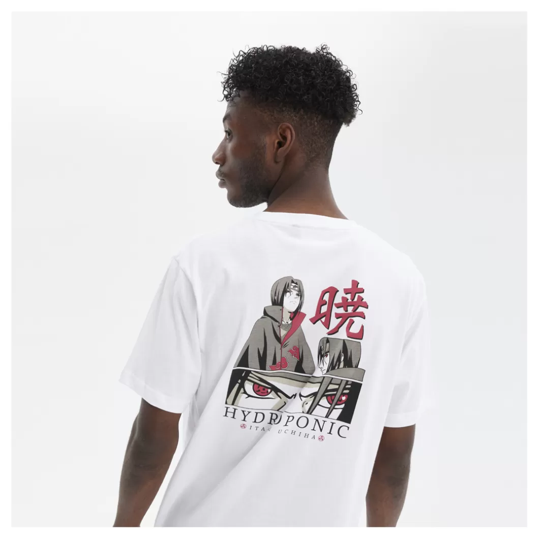 Hydroponic Naruto Colabo | Camisetas>Camiseta NARUTO ITACHI White