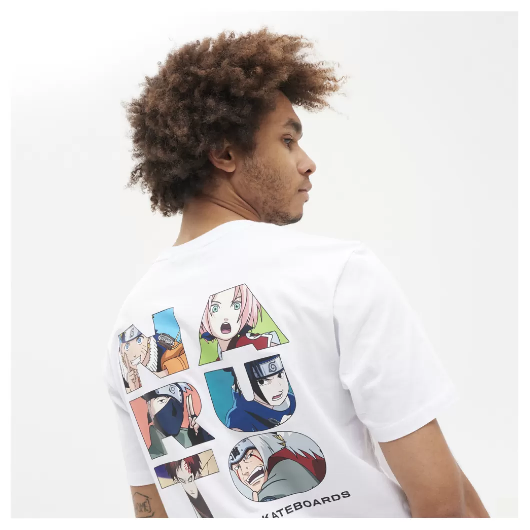 Hydroponic Naruto Colabo | Camisetas>Camiseta NARUTO TYPE White