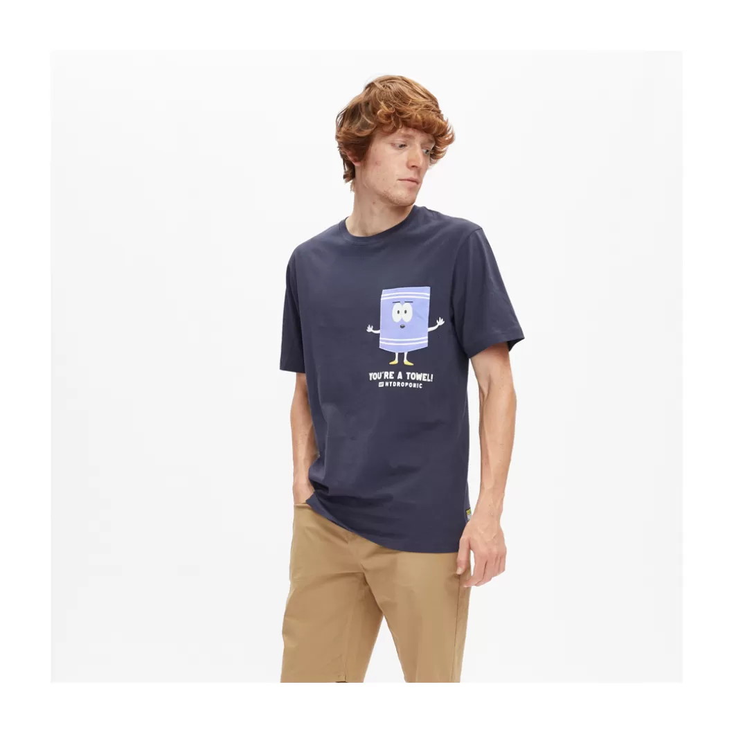 Hydroponic South Park Colabo | Outlet Ropa>Camiseta SOUTH PARK TOWELIE Navy