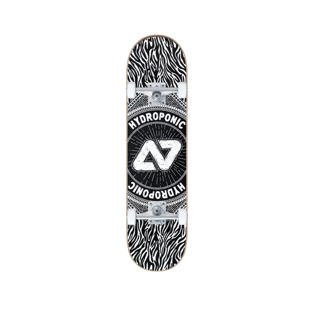 Hydroponic Medida 8>Skate Completo SAVAGE Black / White