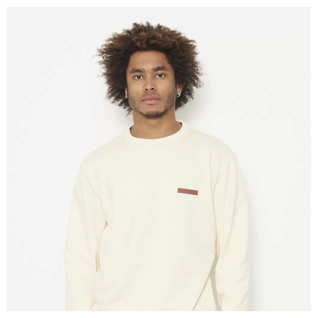 Hydroponic Sudaderas Sin Capucha>Sudadera Sin Capucha GRACE Off White