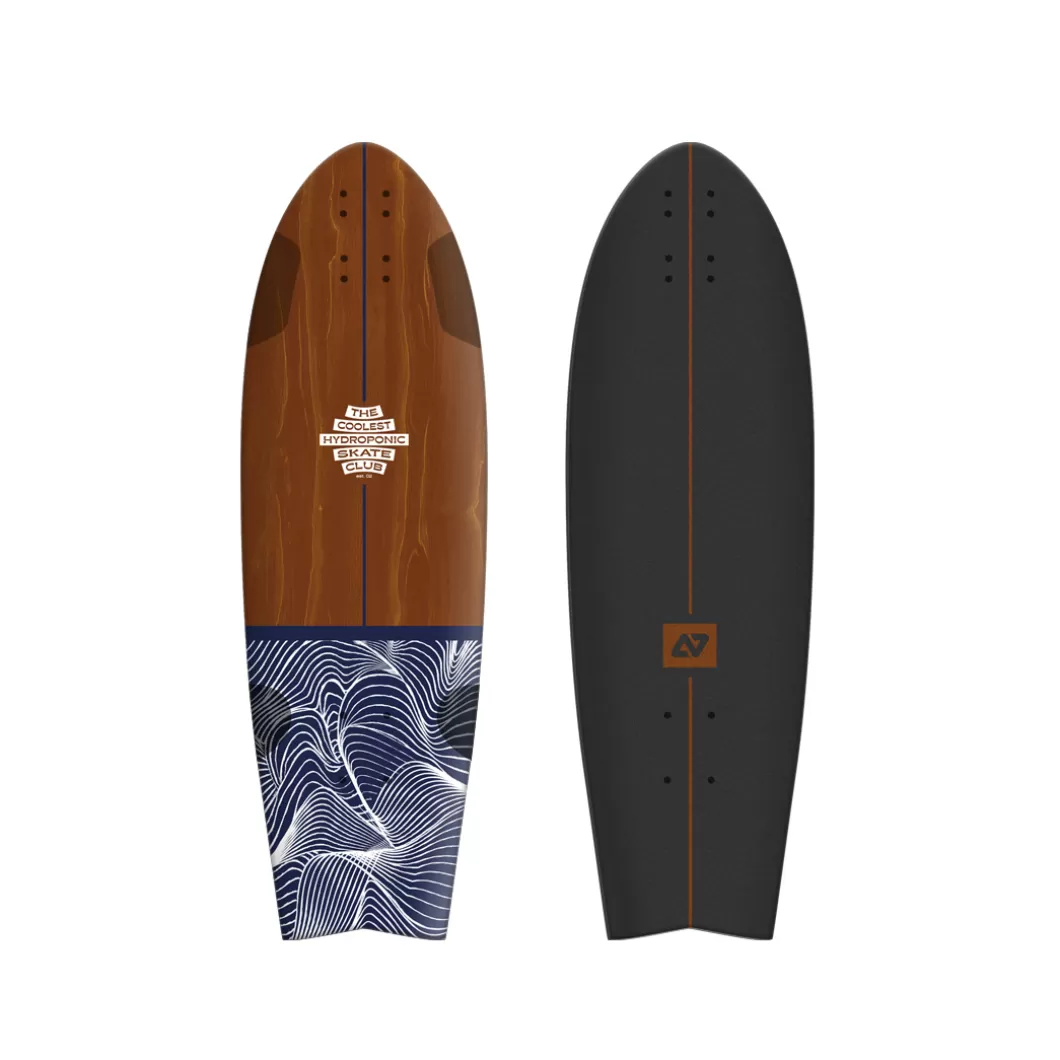 Hydroponic Tablas Surfskate | Skate Cruiser Tablas>Tabla Surfskate FISH 31,5'' Coolest